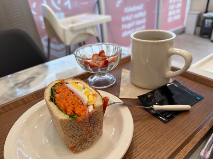  [강남 수서] 통통산도 샌드위치, 명란아보카도덮밥