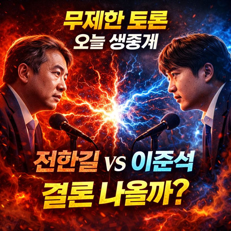 부 vs 정 선거 논란, 전한길 이준석 끝장 토론 (전한길이 토론에 나가는 이유) 수위가 조금 높....