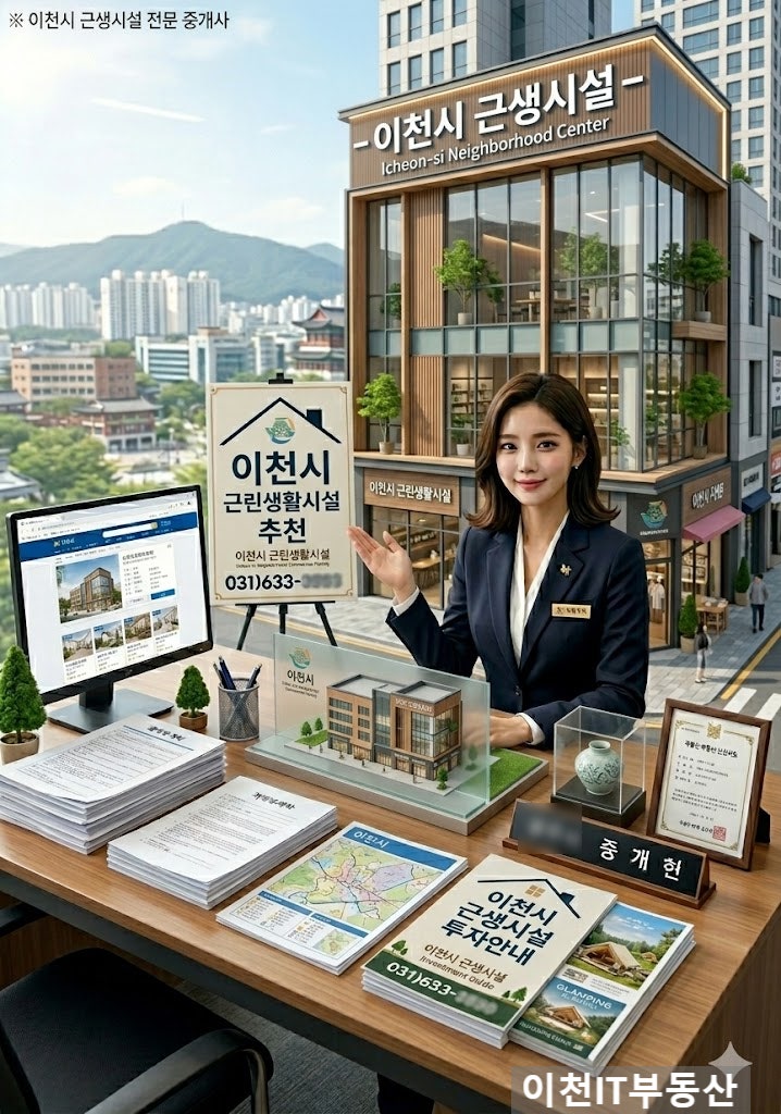  “이천 관고동 근생신축 최적 부지 433, 4억4천에 놓치면 후회할 투자 기회!”