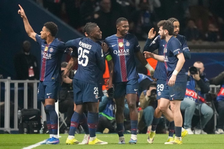  이강인 교체 출전, PSG 챔스 16강행! 평점은?