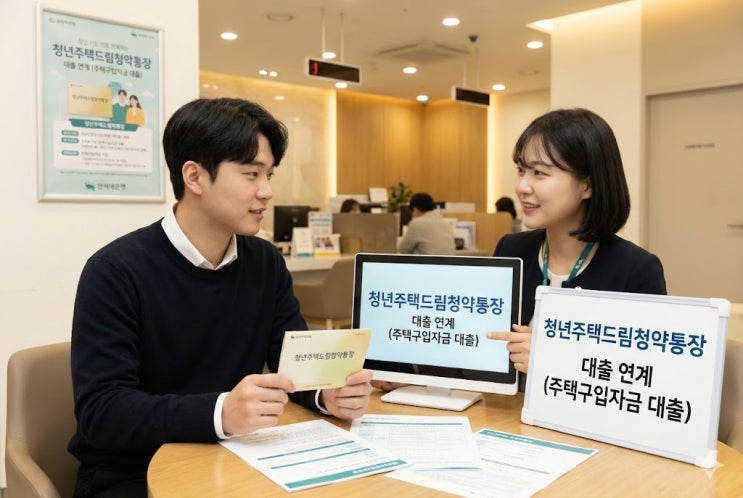  청년주택드림청약통장 대출 금리, "소득공제 한도까지 숫자로 공개"
