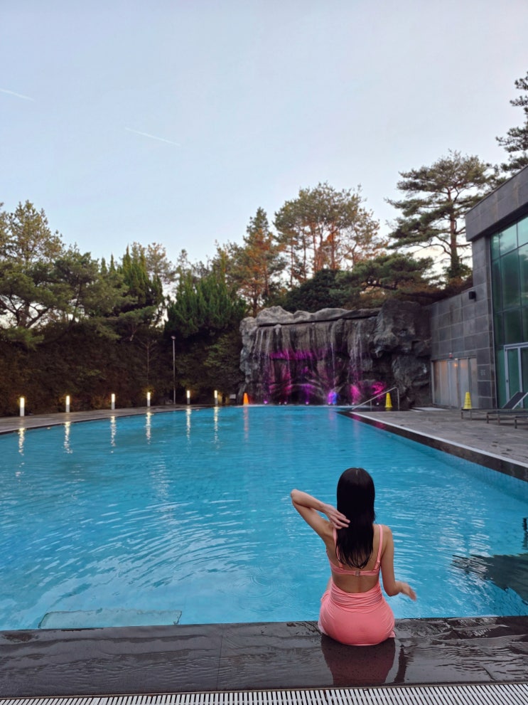  제주 위호텔 수영장 we호텔 제주 온천 사우나 숲캉스