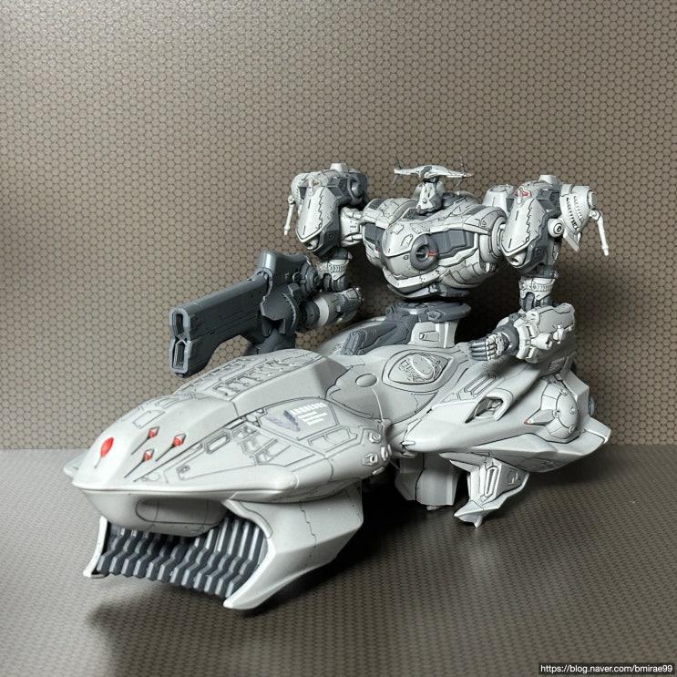  [로봇프라] 30MM Alquebus ADD VE-40A - 아머드 코어 VI (먹선, 부분도색, 무광마감 작례)