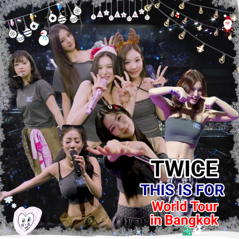 Day 15: A Message of Support for TWICE's Dahyun After Ankle Fracture – 'Dubbyeol in the Night Sky' &  World Tour in Bangkok!