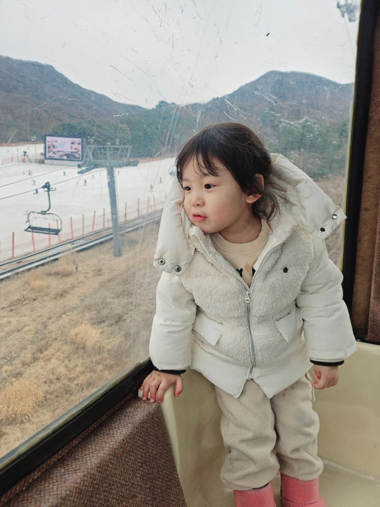  덕유산 무주익스프레스 리프트 33개월 아이랑
