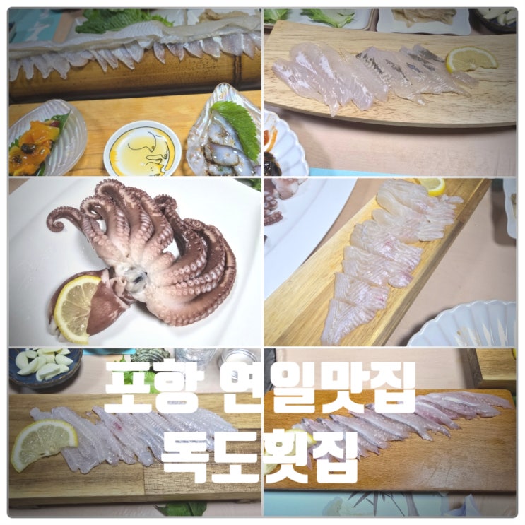  포항 현지인 맛집 & 포항 연일 맛집 『 독도횟집 』 독도코스 A 솔직후기