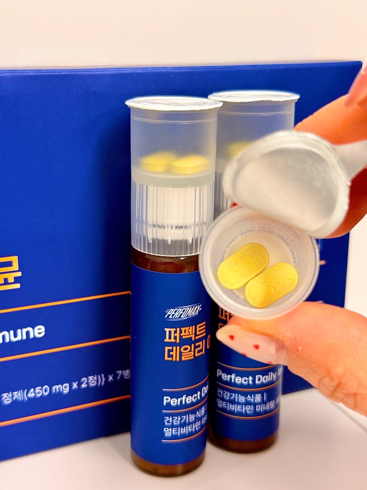  이뮨비타민 고를 때 아연 118%, 물 없이 액상비타민 퍼포맥스 퍼펙트 데일리이뮨