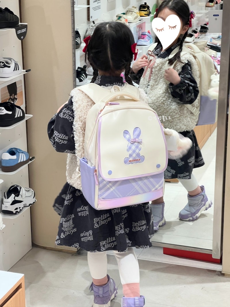 초등학교 저학년 책가방 여아 입학선물 아이 취향 빈폴 퍼플