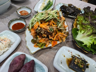 기장멸치쌈밥 방파제횟집