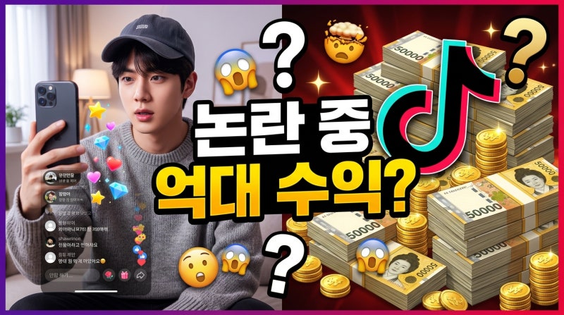 박시후, 논란 중에 틱톡 라이브 억대 수익?