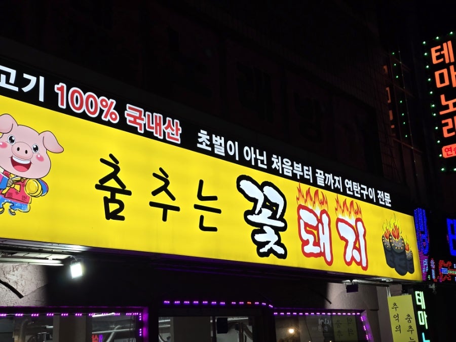 춤추는꽃돼지 사진 1