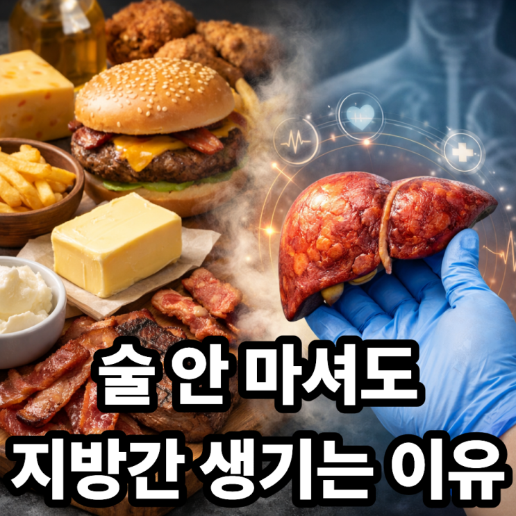  포화지방과 간 건강의 숨은 연결고리, 지방간을 부르는 식습관일까?