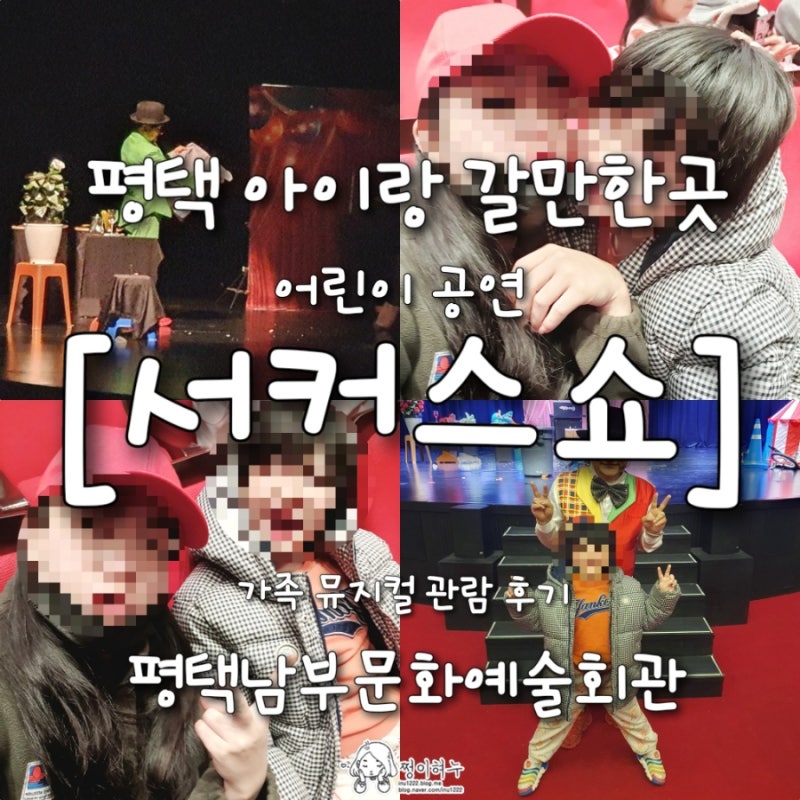 평택 어린이 뮤지컬 서커스 쇼 마술 대공연장 남부문화예술회관 주차
