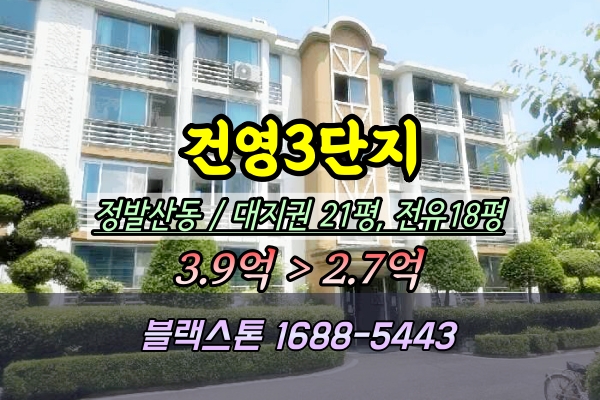  정발산동 양지마을 건영빌라 3단지 경매 21평B