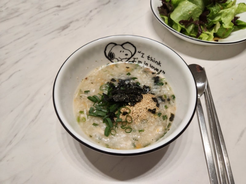 닭백숙 누룽지백숙 압력솥 중불 15분