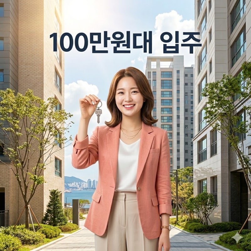 부산 청년 행복주택 보증금 100만원대로 내 집 마련?!
