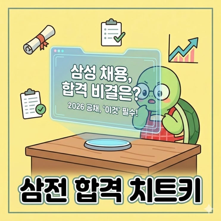  취준생 필독! 삼성전자 채용 치트키,모르면 이번에도 광탈?