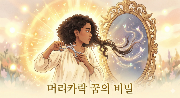  머리카락 자르는 꿈, 길몽일까요? (절대 남에게 가위 맡기지 마세요)