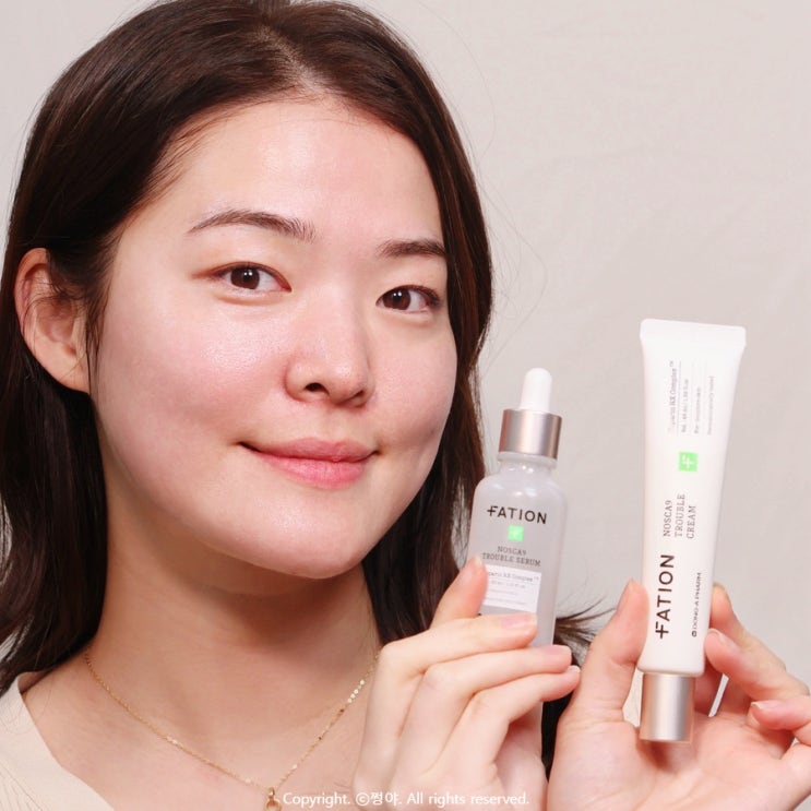  약국화장품 추천 파티온 노스카나인 세럼 & 크림으로 트러블 원인부터 관리하기!