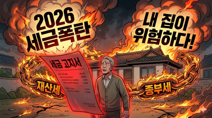  "집 한 채뿐인데 세금이 600만 원?" 2026년 시니어 부동산 세금 폭탄 피하는 법