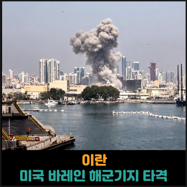  이란, 미국 바레인 해군기지 타격