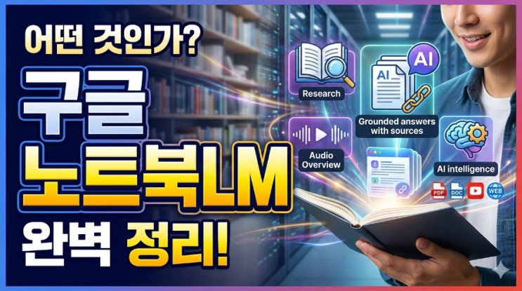  강추 하는 AI도구 '구글노트북LM' : 중개업하시는분, 대학생, 강의하시는 분, 직장인, 블로거 등등 꼭 읽어보세요.