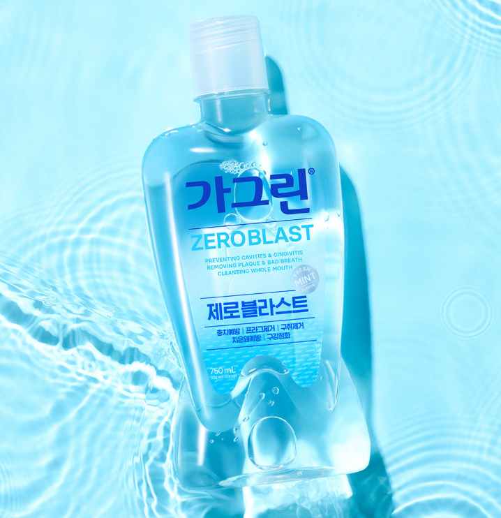  가그린 제로 블라스트 750ml x 3개 랜덤 100ml 3개 가글 구강청결제 무알콜 리얼 사용기 공유합니다