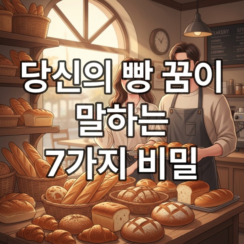 당신의 빵 꿈이 말하는 7가지 비밀