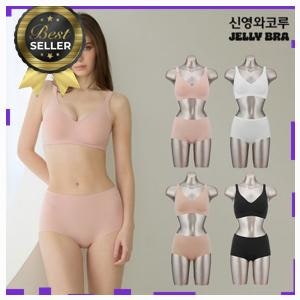 신상품 신영와코루 젤리브라 누디 퓨징 브라팬티 패키지 베스트셀러