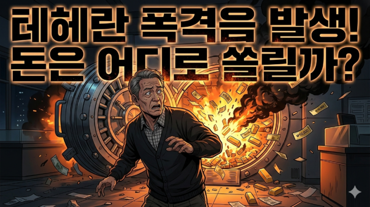  "테헤란 폭격음 발생!" 중동 전쟁 위기 속 시니어가 지켜야 할 자산 방어 시나리오
