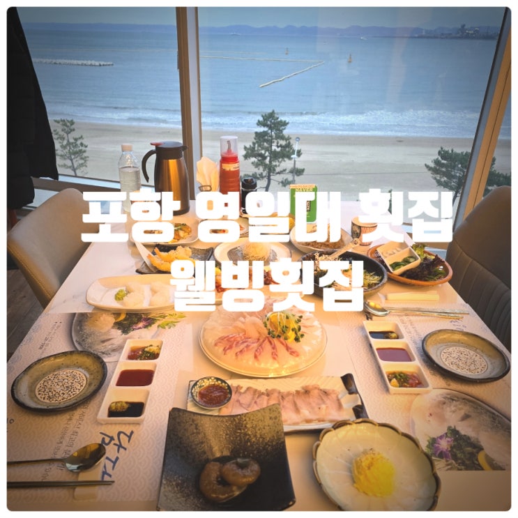  [또간집] 포항 영일대 횟집 『 웰빙횟집 』 고급 모듬회 식사후기