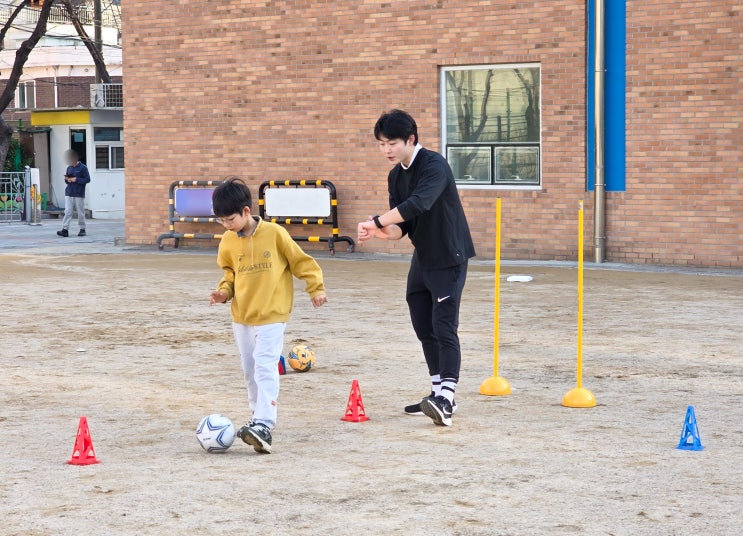  방문체육 축구 개인레슨 후기, 초3 아이 체육과외 4년차 변화는?