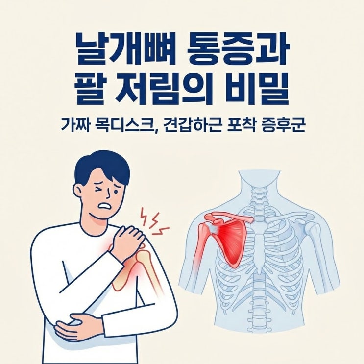  날개뼈 통증과 팔 저림의 숨은 주범, 견갑하근 포착 증후군 리모델링