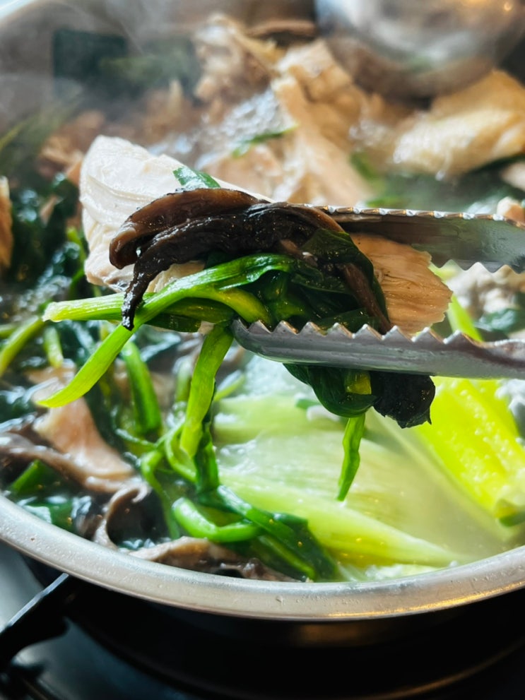  구미삼계탕 아이랑 점심 봉곡동 보양식 맛집 능이백숙 천지랑놀자