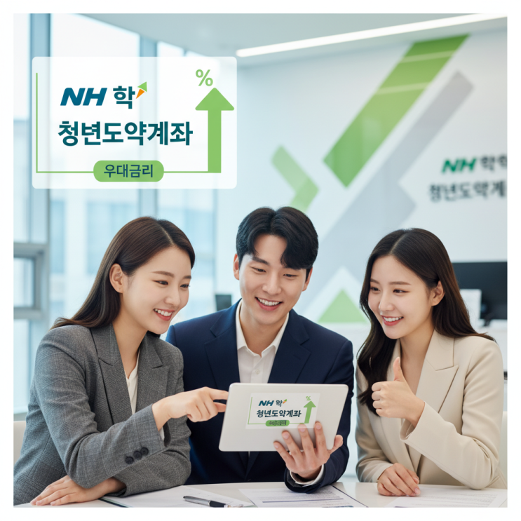 농협청년도약계좌신청, NH농협은행 가입 조건 및 우대금리 신청 방법 완벽 가이드