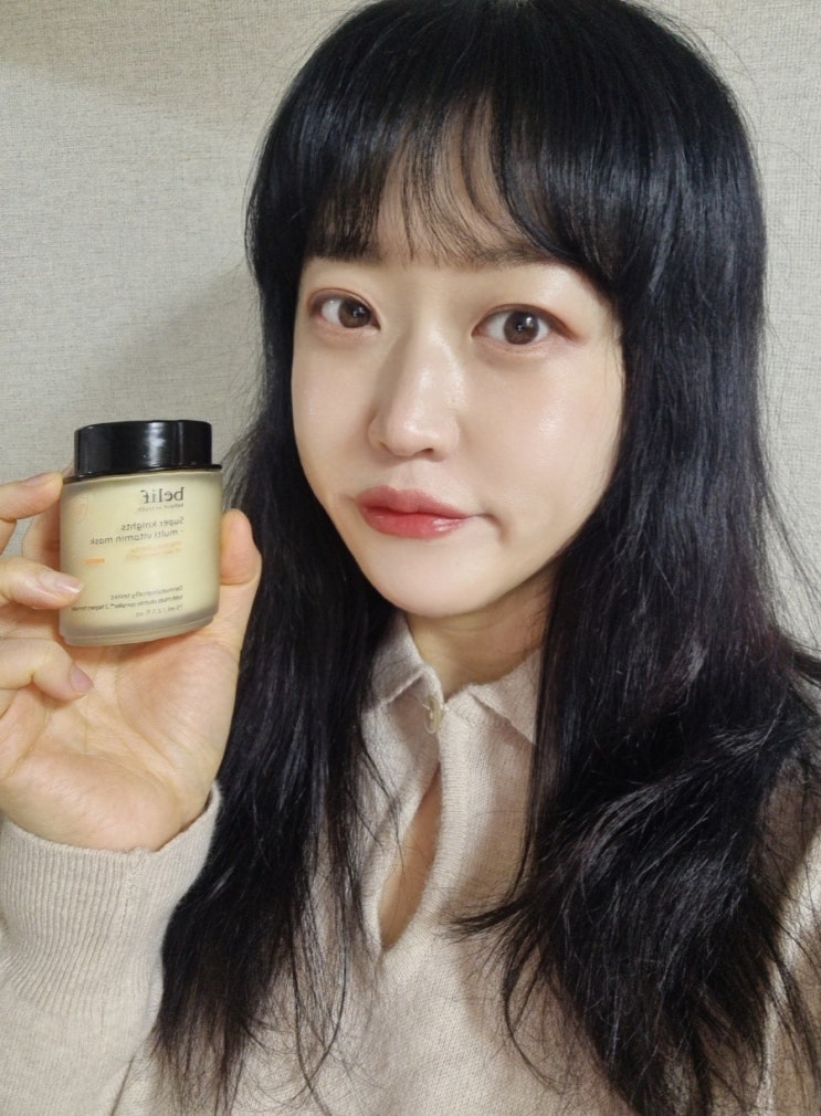 지친 피부에 급속 생기충전이 필요할 때 올리브영1등마스크 추천 ㅣ 빌리프 슈퍼 나이츠 바르는비타민팩 후기