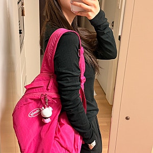 [경량백팩 추천] 엠엘엘지 백팩 Mmlg ALTISLT BACKPACK 핑크 후기 (노트북백팩, 2026 여자 백팩추천)