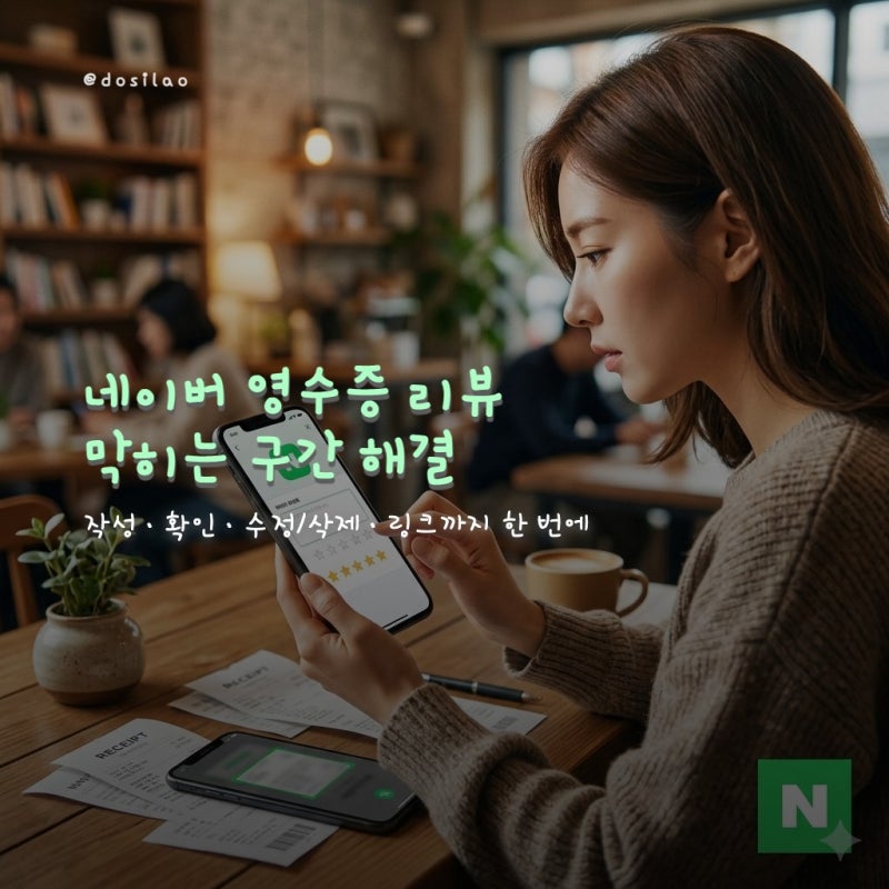 네이버 영수증 리뷰 막힐 때 해결 가이드