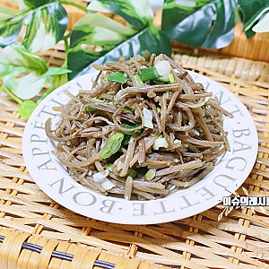 건고구마줄기볶음 레시피 고구마순볶음 부드럽게 말린고구마순 삶는법