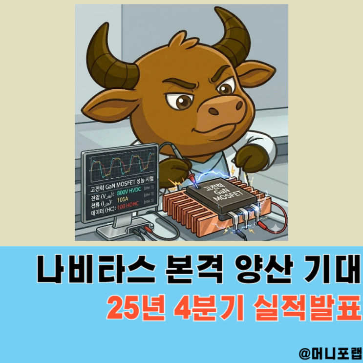  나비타스 세미컨덕터 주가 전망 "기대된다!" - AI 전력반도체 관련주 25년 4Q 실적