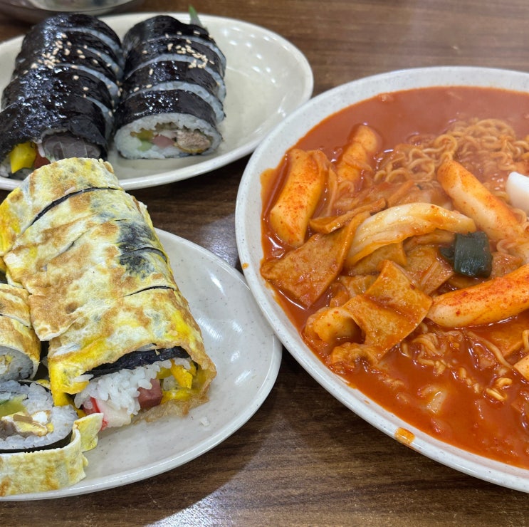  청해김밥 인천 주안 24시식당 분식맛집 다녀왔어요