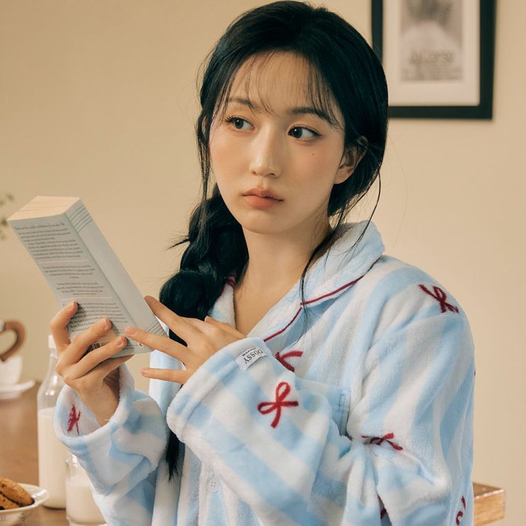  ️ 몽글몽글~ NMIXX 해원이 픽한 ‘도씨 플러피 보니’ 수면 잠옷 후기! 