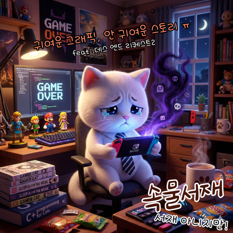  데스 엔드 리퀘스트 2: 멘탈을 탈탈 털어간 마라맛 스토리(하지만 흥미로움!)