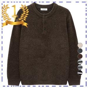 마인드브릿지 마인드브릿지 남성용 컴피 헨리넥 세미오버핏 니트 MZKT71A4 추천