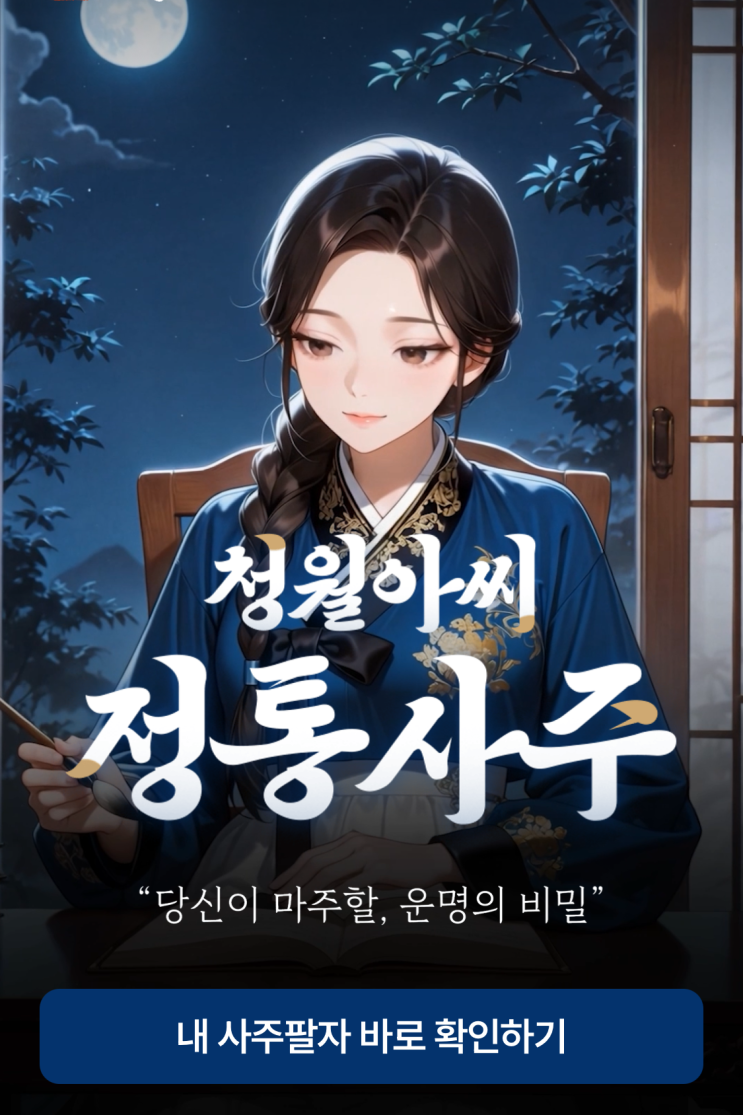  청월당 청월아씨 전통사주 내돈내산 연애운, 직업운 후기 & 질문 꿀팁