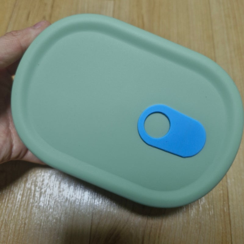 오븐 전자렌지 사용가능한 다이소 실리콘 도시락 용기