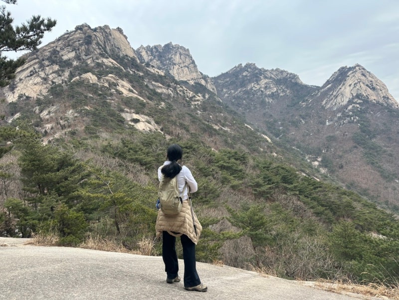 북한산 초보코스, 원효봉 등산 후기(2시간 30분. 쉬운 편. 절경 미침)