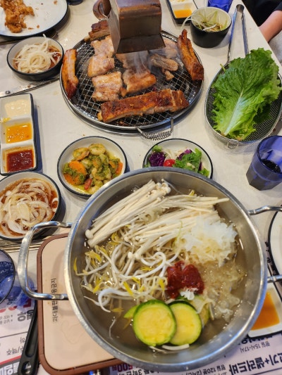 배터지는 세종 무한리필 육미제당 나성동 고기 맛집