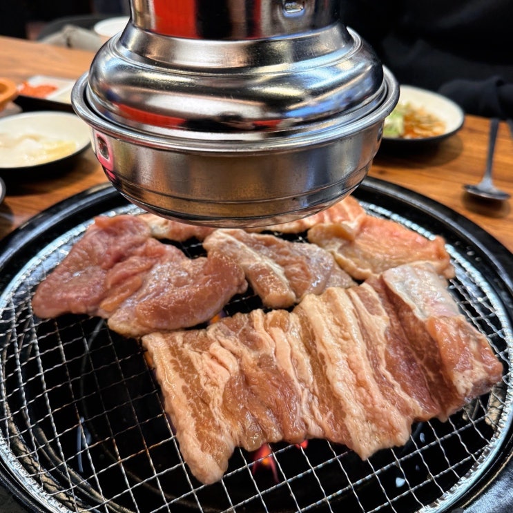  해운대 장산역 돼지갈비 3900원 백정갈비