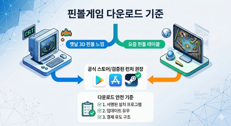 핀볼게임 다운로드, 윈도우 3D부터 스팀 무료까지 다 됩니다